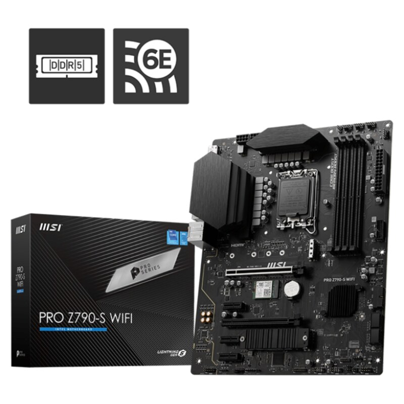 MSI PRO Z790-S WIFI placa base Intel Z790 LGA 1700 ATX