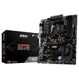 MSI B450-A-PRO AMD B450 Zócalo AM4 ATX