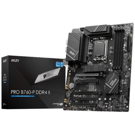 MSI PRO B760-P DDR4 II placa base Intel B760 LGA 1700 ATX