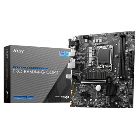 MSI PRO B660M-G DDR4 Intel B660 LGA 1700 micro ATX
