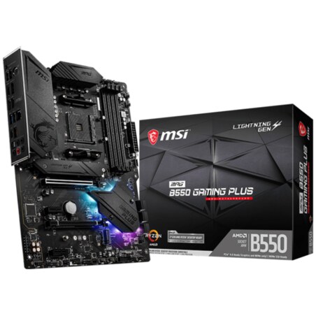MSI MPG B550 Gaming Plus AMD B550 Zócalo AM4 ATX