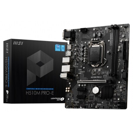 MSI H510M PRO-E placa base Intel H510 LGA 1200 (Socket H5) micro ATX