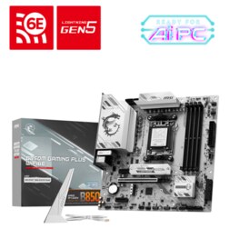 MSI B850M GAMING PLUS WIFI6E AMD B850 Zócalo AM5 micro ATX