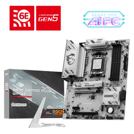 MSI B850 GAMING PLUS WIFI6E placa base AMD B850 Zócalo AM5 ATX