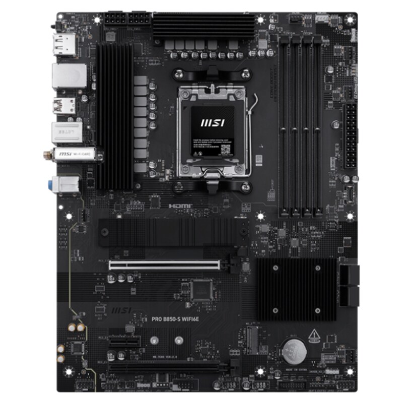 MSI PRO B850-S WIFI6E placa base AMD B850 Zócalo AM5 ATX