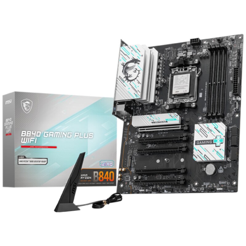 MSI B840 GAMING PLUS WIFI placa base AMD B840 Zócalo AM5 ATX