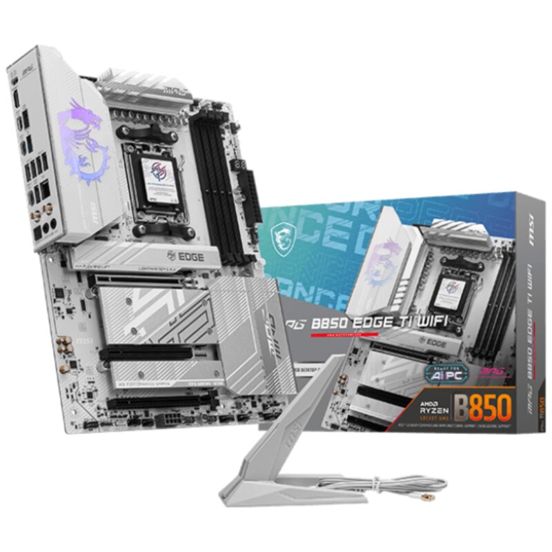 MSI MPG B850 EDGE TI WIFI placa base AMD B850 Zócalo AM5 ATX