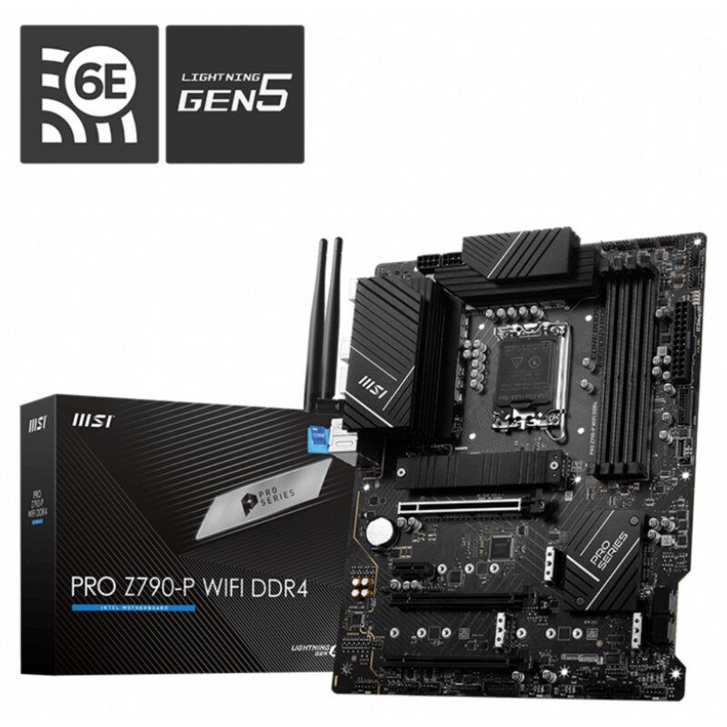 MSI PRO Z790-P WIFI DDR4 placa base Intel Z790 LGA 1700 ATX