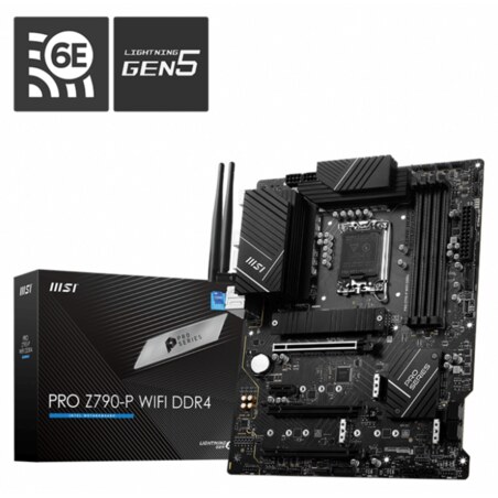 MSI PRO Z790-P WIFI DDR4 placa base Intel Z790 LGA 1700 ATX