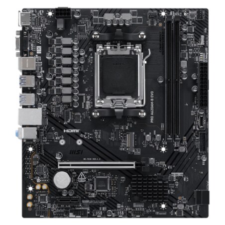 MSI PRO A620AM-B EVO AMD A620A Zócalo AM5 ATX