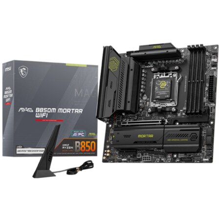MSI MAG B850M MORTAR WIFI placa base AMD B850 Zócalo AM5 micro ATX