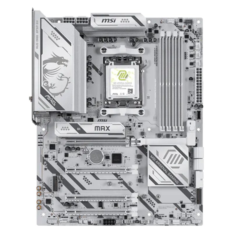 MSI MAG B850 GAMING PLUS MAX WIFI placa base AMD B850 Zócalo AM5 ATX