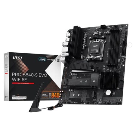 MSI Pro B840-S EVO WIFI6E AMD B840 Zócalo AM5 ATX