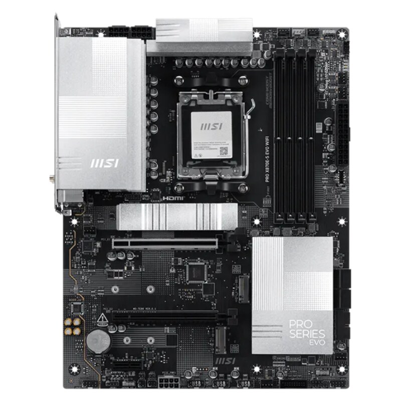 MSI PRO X870E-S EVO WIFI placa base AMD X870E Zócalo AM5 ATX