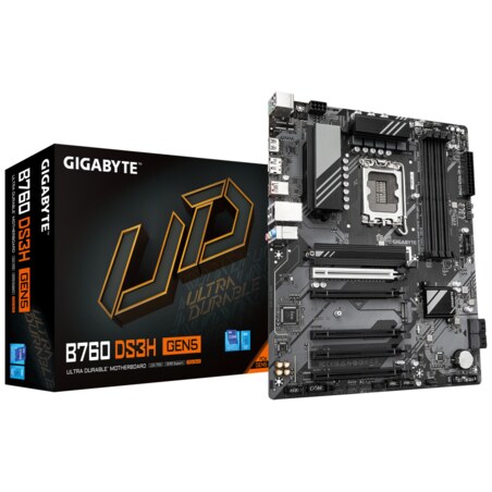 GIGABYTE B760 DS3H GEN5 placa base Intel B760 Express LGA 1700 ATX