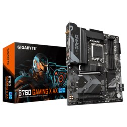 GIGABYTE B760 GAMING X AX Placa Base - Compatible con procesadores Intel Core de 14ª generación, VRM digital de 8+1+1 fases, has