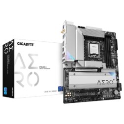 GIGABYTE Z790 AERO G Placa base - Soporta CPUs Intel Core de 14ª generación, hasta 7600MHz DDR5 (OC), 1xPCIe 5.0+4xPCIe 4.0 M.2,