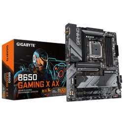 GIGABYTE B650 GAMING X AX Placa base - Compatible con procesadores AMD Serie 9000, VRM digital de 8+2+2 fases, hasta 8000 MHz DD