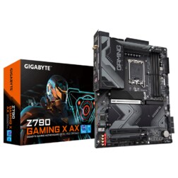 GIGABYTE Z790 GAMING X AX Placa base - Compatible con procesadores Intel Core 14th CPUs, 16+1+2 Phases Digital VRM, up to 7600MH