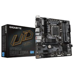 GIGABYTE B760M DS3H DDR4 Placa base - Soporta CPUs Intel Core de 14ª generación, VRM digital de 6+2+1 fases, hasta 5333MHz DDR4 