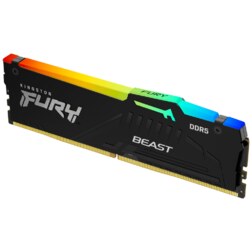 Kingston Technology FURY Beast RGB módulo de memoria 32 GB 1 x 32 GB DDR5 6000 MT/s 288-pin DIMM