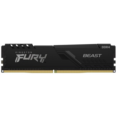 Kingston Technology FURY Beast 16GB 3200MT/s DDR4 CL16 DIMM 1Gx8 Black