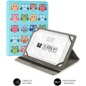 SUBBLIM Funda Tablet Universal TRENDY CASE OWLS 10.1"
