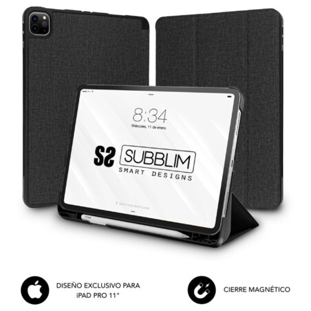 SUBBLIM Funda Tablet Shock Case iPad Pro 11” 2021/20/18 Negro