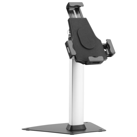 AISENS Soporte Antirobo de Sobremesa Ajustable (1 Pivote) para Tablet, Negro