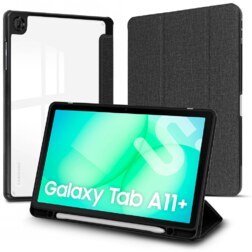 SUBBLIM Funda Tablet Shock Case Samsung Tab A11+ Negro 11" SmartCover magnético SlotPen