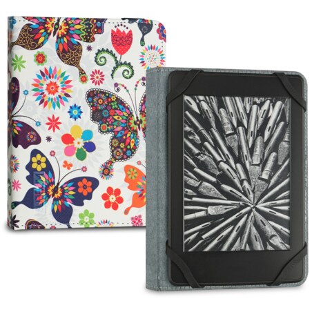SUBBLIM Funda Libro Electrónico Clever Ebook Case 6" Mariposas