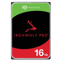 Seagate IronWolf Pro ST16000NT001 disco duro interno 16 TB 7200 RPM 256 MB 3.5" Serial ATA III