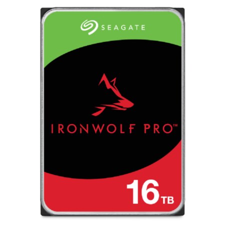 Seagate IronWolf Pro ST16000NT001 disco duro interno 16 TB 7200 RPM 256 MB 3.5" Serial ATA III