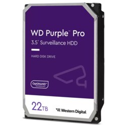 Western Digital Purple Pro disco duro interno 22 TB 7200 RPM 512 MB 3.5" Serial ATA III