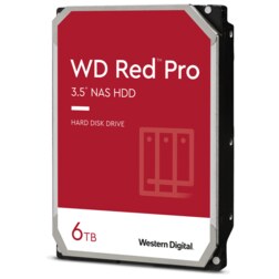 Western Digital RED PRO 6 TB disco duro interno 7200 RPM 256 MB 3.5" Serial ATA III