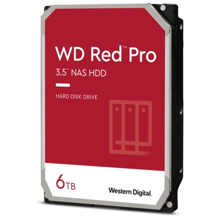 Western Digital RED PRO 6 TB disco duro interno 7200 RPM 256 MB 3.5" Serial ATA III