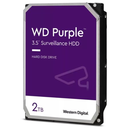 Western Digital Purple disco duro interno 2 TB 3.5" SATA