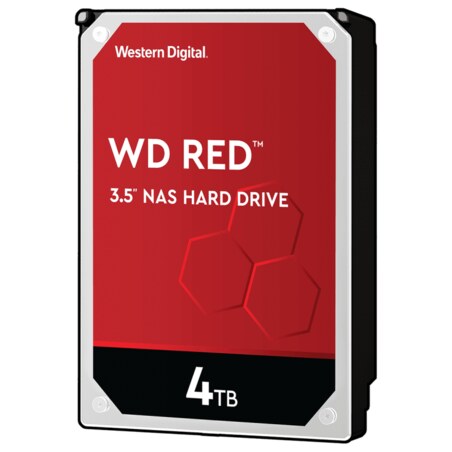Western Digital Red disco duro interno 4 TB 5400 RPM 256 MB 3.5" Serial ATA III