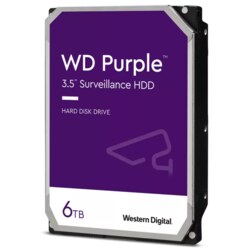 Western Digital Purple disco duro interno 6 TB 5400 RPM 256 MB 3.5" Serial ATA III