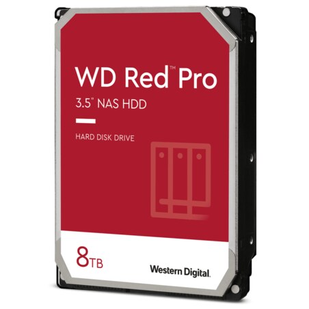 Western Digital Red Pro disco duro interno 8 TB 7200 RPM 256 MB 3.5" SATA