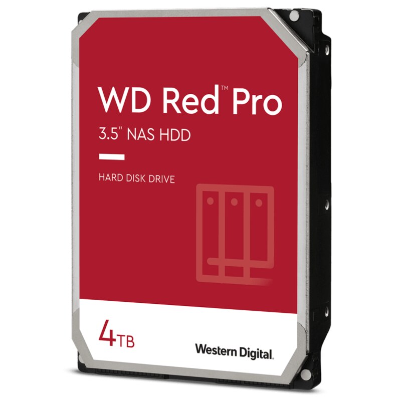 Western Digital Red Pro disco duro interno 4 TB 7200 RPM 256 MB 3.5" SATA