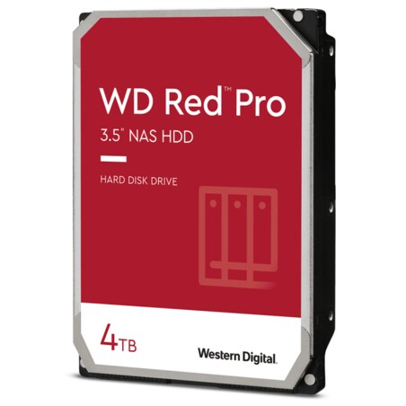Western Digital Red Pro disco duro interno 4 TB 7200 RPM 256 MB 3.5" SATA