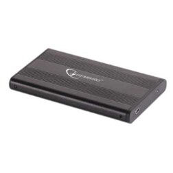 Gembird EE2-U2S-5 caja para disco duro externo Caja de disco duro (HDD) Negro 2.5"