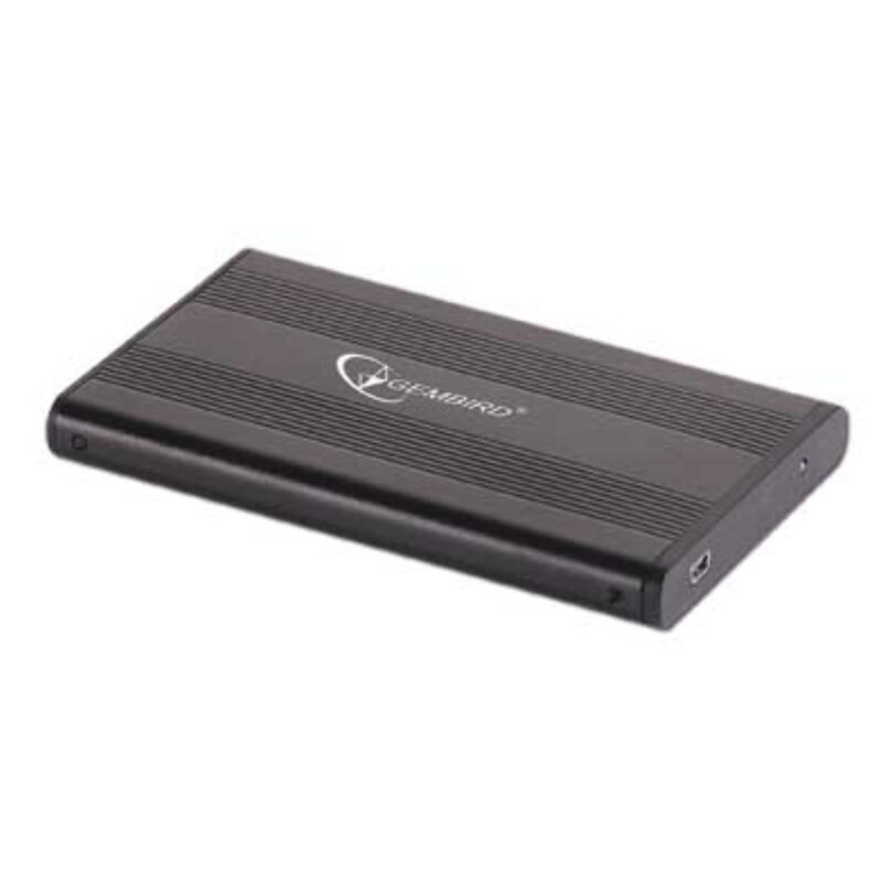 Gembird EE2-U2S-5 caja para disco duro externo Caja de disco duro (HDD) Negro 2.5"