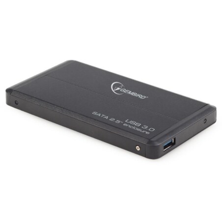 Gembird EE2-U3S-2 caja para disco duro externo Caja de disco duro (HDD) Negro 2.5"
