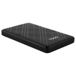 TooQ Caja Externa para Discos de 2,5” HDD/SSD, Negro