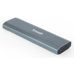 TooQ Shura Caja externa para unidad de estado sólido (SSD) Gris M.2
