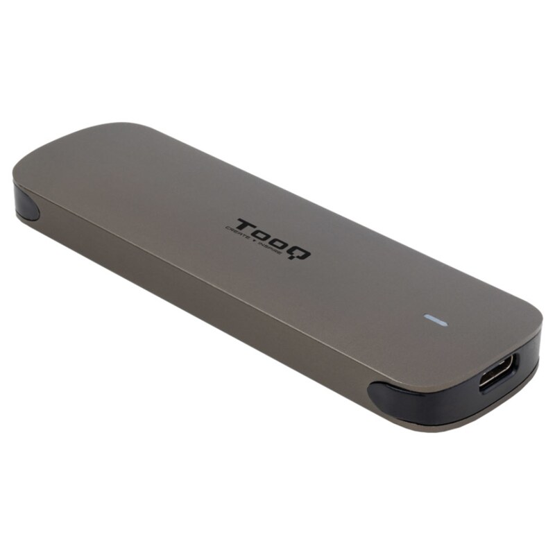 TooQ Caja Externa para SSD M.2 NGFF, Marrón