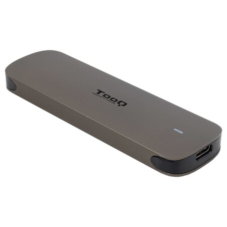 TooQ Caja Externa para SSD M.2 NGFF, Marrón