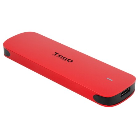 TooQ Caja externa para SSD M.2 NVMe, Rojo